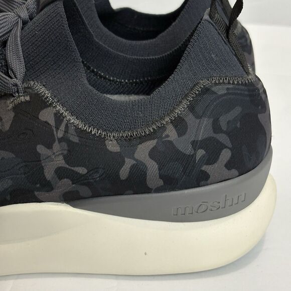 Moshn Pulsar Women's 9 M Black Oyster Camo Sneakers Athletic Shoes Posture Work - Picture 3 of 12